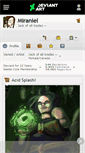 Mobile Screenshot of miraniel.deviantart.com