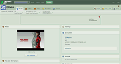 Desktop Screenshot of ellkaino.deviantart.com