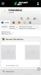 Mobile Screenshot of holandaluz.deviantart.com