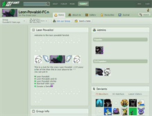Tablet Screenshot of leon-powalski-fc.deviantart.com