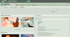 Desktop Screenshot of jasyrockz.deviantart.com