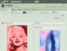 Tablet Screenshot of camogirl88.deviantart.com