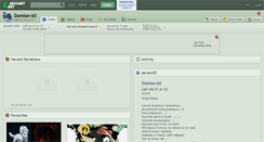 Desktop Screenshot of domion-60.deviantart.com