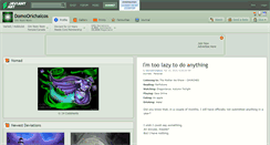 Desktop Screenshot of domoorichalcos.deviantart.com