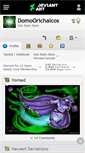 Mobile Screenshot of domoorichalcos.deviantart.com