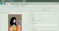 Desktop Screenshot of mushii.deviantart.com