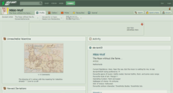 Desktop Screenshot of nikki-wolf.deviantart.com