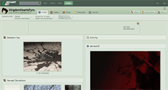 Desktop Screenshot of kingdomheartspyro.deviantart.com