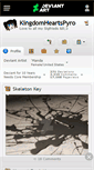 Mobile Screenshot of kingdomheartspyro.deviantart.com