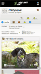 Mobile Screenshot of crazywave.deviantart.com