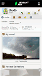 Mobile Screenshot of chudo.deviantart.com