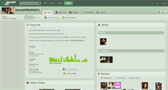 Desktop Screenshot of inlovewithawolf.deviantart.com