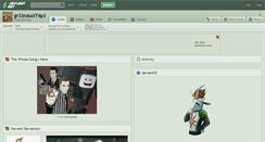 Desktop Screenshot of gr33nductt4p3.deviantart.com