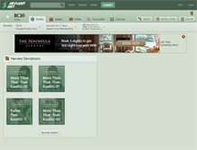 Tablet Screenshot of bc30.deviantart.com