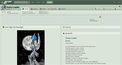 Desktop Screenshot of husky-leader.deviantart.com