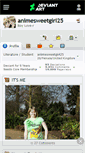 Mobile Screenshot of animesweetgirl25.deviantart.com