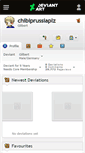 Mobile Screenshot of chibiprussiaplz.deviantart.com