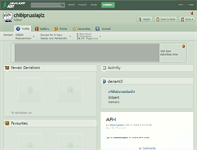 Tablet Screenshot of chibiprussiaplz.deviantart.com
