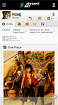 Mobile Screenshot of mzag.deviantart.com