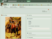 Tablet Screenshot of mzag.deviantart.com