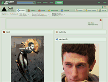Tablet Screenshot of du1l.deviantart.com