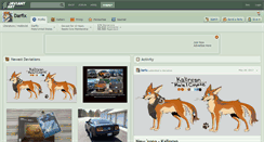 Desktop Screenshot of darfix.deviantart.com