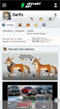 Mobile Screenshot of darfix.deviantart.com
