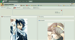 Desktop Screenshot of cottoncandystar.deviantart.com