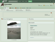 Tablet Screenshot of flinkschatten.deviantart.com