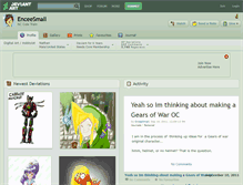 Tablet Screenshot of enceesmall.deviantart.com