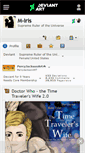 Mobile Screenshot of m-iris.deviantart.com
