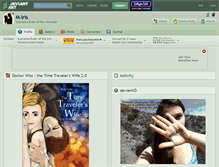 Tablet Screenshot of m-iris.deviantart.com