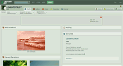 Desktop Screenshot of learntotrust.deviantart.com