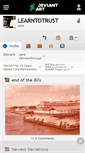 Mobile Screenshot of learntotrust.deviantart.com