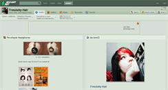 Desktop Screenshot of freeasmy-hair.deviantart.com