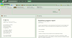 Desktop Screenshot of fackeltanz.deviantart.com