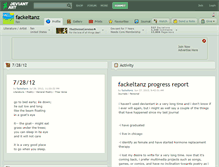 Tablet Screenshot of fackeltanz.deviantart.com