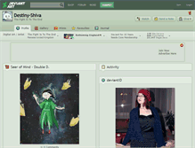 Tablet Screenshot of destiny-shiva.deviantart.com
