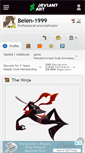 Mobile Screenshot of belen-1999.deviantart.com