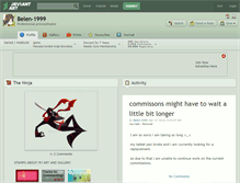 Tablet Screenshot of belen-1999.deviantart.com