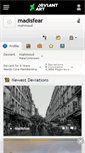 Mobile Screenshot of madisfear.deviantart.com