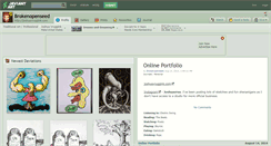Desktop Screenshot of brokenopenseed.deviantart.com