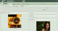 Desktop Screenshot of cuteelf14.deviantart.com