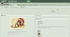 Desktop Screenshot of lupeishon.deviantart.com