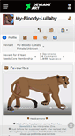 Mobile Screenshot of my-bloody-lullaby.deviantart.com