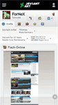 Mobile Screenshot of fornex.deviantart.com