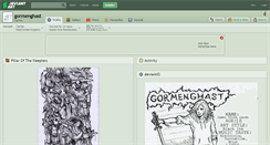 Desktop Screenshot of gormenghast.deviantart.com