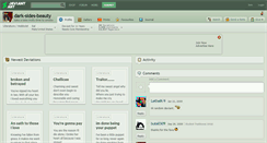 Desktop Screenshot of dark-sides-beauty.deviantart.com