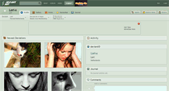 Desktop Screenshot of lori-x.deviantart.com