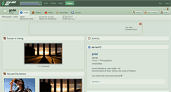 Desktop Screenshot of godai.deviantart.com